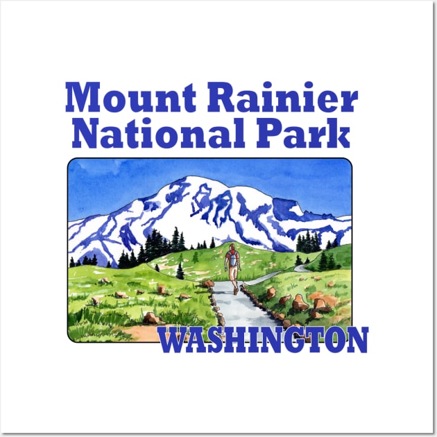 Mount Rainier National Park, Washington Wall Art by MMcBuck